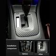 thumbnail image 2 of for XV 2012-2014 Car Gear Shift Knob Panel Cover Sticker Trim Decor Frame Accessories, Matte Carbon Fiber, 2 of 4