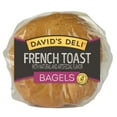 David's Deli PreSliced French Toast Bagels, 14.25 oz, 5 Count
