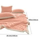 thumbnail image 3 of Manta de Vellón Suave Lmh240611253 de Terciopelo de Doble Cara, 99 X 149 Cm, Cálida y Acogedora, para Todas Las Estaciones, de Color Liso, Ideal para El Hogar, La Siesta, La Lectura, La Televisión, E, 3 of 6