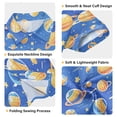 thumbnail image 3 of Dailycode Small Short Sleeve Button Down Shirts Cartoon Planets and Shooting Stars Casual Shirt 3-10 Years, 3 of 9