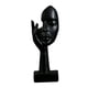 thumbnail image 1 of Estatua creativa simple del arte de la cara de las mujeres Cateissary decoración del dormitorio Negro, 1 of 1