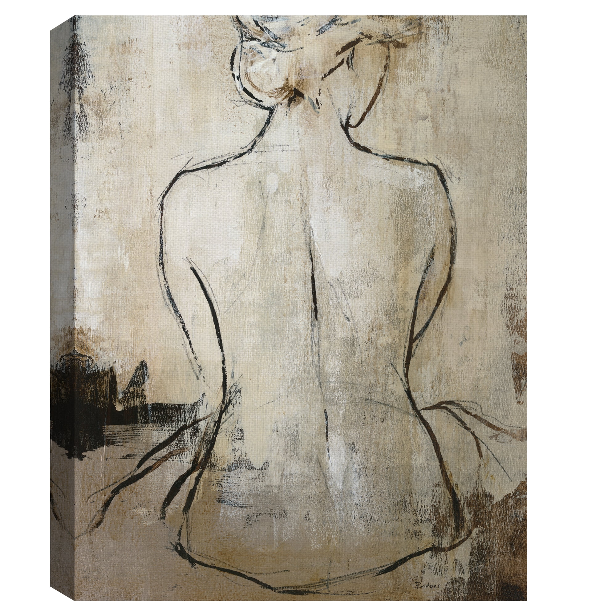 Spa Day III by Bridges Female Portrait Canvas Art