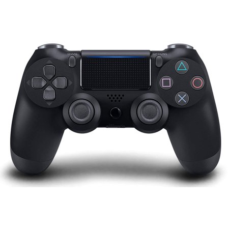 Wireless DualShock 4 Controller for Playstation 4, Midnight Black