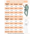 thumbnail image 3 of UVN Outfit Set for Women Long Sleeve Tops and Jogger Pants 2 Piece Matching Set with Pockets, 3 of 9