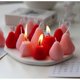 thumbnail image 4 of Strawberry Shaped Mini Scented Candle - Pink - 4 Pieces, 4 of 5
