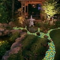 thumbnail image 2 of Glow in The Dark Rocks Outdoor, 500 pcs Blue Solar Rocks for Landscaping, Outdoor Decor Glow in The Dark Stones, Glowing Pebbles for Garden Backyard Patio Lawn Path, Powered by Sunlight, 2 of 10