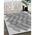 thumbnail image 2 of Ahgly Company Indoor Rectangle Patterned Platinum Gray Area Rugs, 8' x 12', 2 of 6