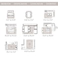 thumbnail image 6 of BERTHMEER 6'x9' Washable Area Rugs for Living Room Bedroom Kitchen Rugs Non Slip Green Vintage Traditional Dorm Office Dining Room Farmhouse Oriental Rugs Carpets, 6 of 7