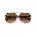 thumbnail image 5 of Ray-Ban Bill Sunglasses, Square Eyeglasses with Case, Havana On Transparent Brown/Light Brown Gradient, Size 56, 5 of 6