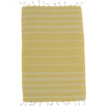 thumbnail image 7 of Bersuse 100% Cotton Anatolia Turkish Hand Towel - 23x39 Inches, Yellow (Set of 12), 7 of 7