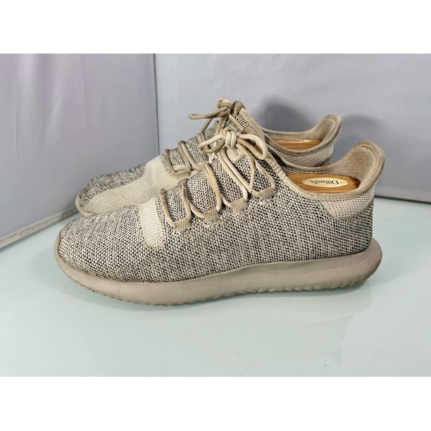 Ad-id-as Mens Tubular Shadow Knit Beige / Tan Running Shoes Sneakers - US Size 11