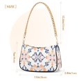 thumbnail image 3 of FORMRS Womens Shoulder Bag with Chain Strap Clutch Purse Cute Tote Handbag, Colorful Abstract Pattern, 3 of 7