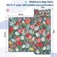 thumbnail image 5 of Pioneer Flower Floral Print Pattern Toddler Nap Mats for Kids Preschool,Sleeping Mat Bag or Kids,Toddler Sleeping Bag,Toddler Nap Mat or Daycare, 5 of 6