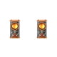 thumbnail image 2 of Bearachild Altavoz inalámbrico Clear Mecha Style Stereo Audio Music Player para camping Rhythm Speaker Naranja 2piezas, 2 of 6