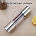 thumbnail image 4 of CSChome Pepper Grinder Adjustable Pepper Grinder: Manual Stainless Steel Spice Mill, 4 of 6
