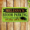 Personalized Broom parking met