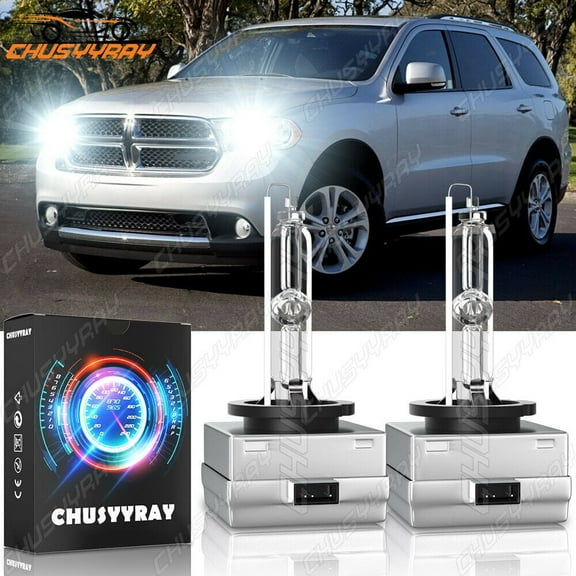CHUSYYRAY For Buick Enclave 2008-2012 High/Low Beam HID Xenon Headlight Bulbs Super Bright White