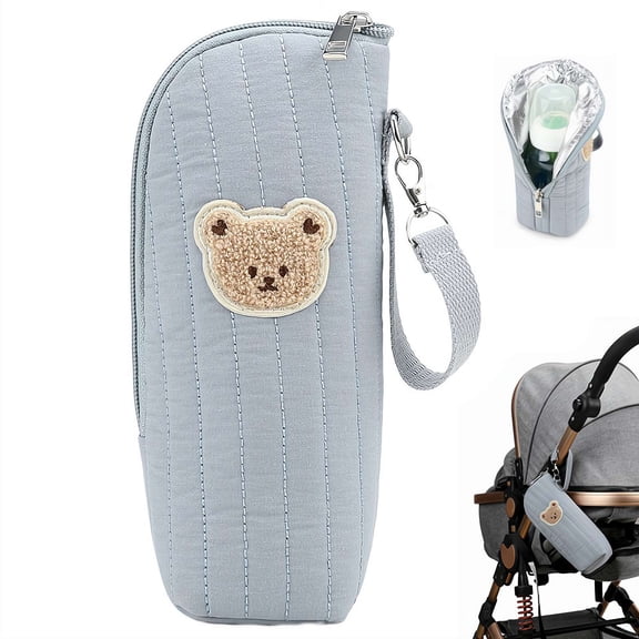 Bottle Cooler Tote Bags with Foil Lining, Baby Bottle Thermal Bag, Portable Breastmilk Bottles Storage Bags, For Breast Milk Storage Preservation Transport Daycare Travel Portable Thermal