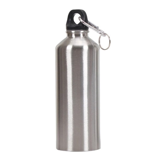 Hervidor Deportivo Tmvgtek Hervidor De Agua Portátil De Aluminio Para Deportes Al Aire Libre Con Tapa (Plata 400Ml) Tmvgtek Libre de BPA
