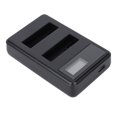 thumbnail image 3 of Battery Charger Battery Charger   With Lcd Battery Charger    For  4 SEIVI  AHDBT-401 Actions Camera Dual Slot Battery Charger With LCD Charging Display For  4, 3 of 8