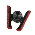 thumbnail image 2 of Miulika Car Phone Holder Bling Adjustable Auto air Vent Mounted Universal Smartphone air Red, 2 of 9