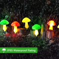 thumbnail image 3 of Luces solares para jardín, paquete de 6 luces solares tipo hongo IP65 a prueba de agua 8 modos, luces solares para jardín al aire libre para jardín, césped, patio, cerca Kuyhfg Bienvenido a Kuyhfg, 3 of 5
