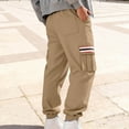 thumbnail image 5 of Kalauyu Sweatpants for Men, Fleece, Closed Bottom, Pockets, Tapered Athletic Sweat Pants(Available in Big and Tall), 5 of 9