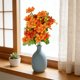 thumbnail image 1 of Ramo decorativo de crisantemos artificiales | Arreglo floral artificial para centro de mesa de boda en el hogar | Flores artificiales de plástico para decoración de mesa, 1 of 6