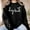Black, variant on Girls Graphic Spark Hoodie for Everyday Casual Wear with Playful Print for AutumnWinter Seasons