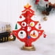 thumbnail image 4 of DIY Wooden Christmas Tree Christmas Tree Gift three-dimensional red, 4 of 5