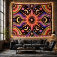 thumbnail image 6 of Ocean Waves Cosmic with Core Radiating Sunburst Sharp, Mystical Fantasy for Space Lovers, Galaxy Room Decor, Graduation Gift, Tapestry Wall Hanging for Bedroom and Dorm, 6 of 7