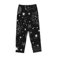 thumbnail image 4 of Fotbe Space Galaxy Women's Pajama Pants,Sleepwear Pants,Pj Bottoms Drawstring And Pockets-Small, 4 of 9