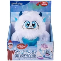The Elf on the Shelf SnoBiggie Little Grunt – Yeti Plush and Illustrated Storybook