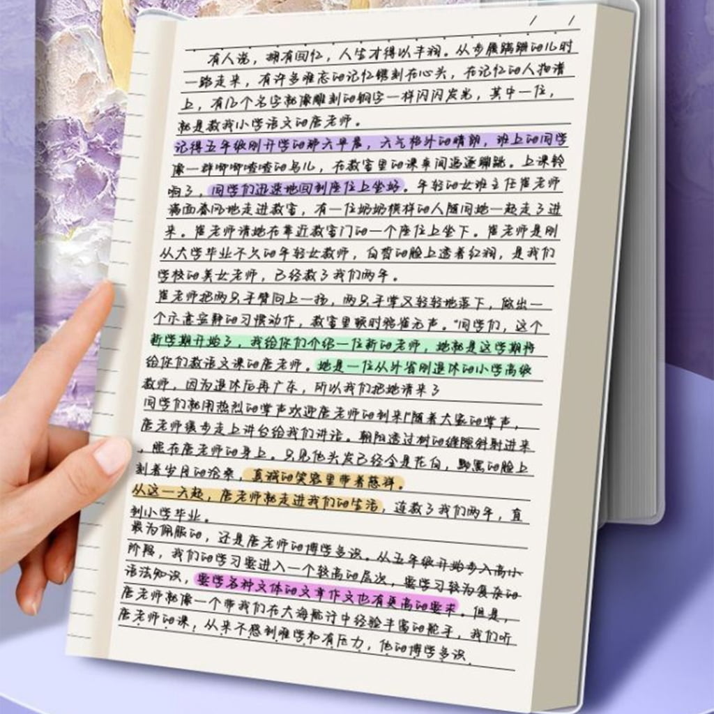 A4 B5 Notebook Thick Notebook Aesthetic Notepad Soft Cover Journal Notebook
