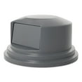 thumbnail image 3 of Round BRUTE Dome Top Lid for 55 gal Waste Containers, 27.25 diameter, Gray, 3 of 4