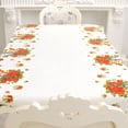thumbnail image 2 of Christmas Tablecloth PVC Table Cover Rectangle Tablecloth for Merry Christmas Holiday New Year Eve Party Decorations Supplies,44x72inch, 2 of 6