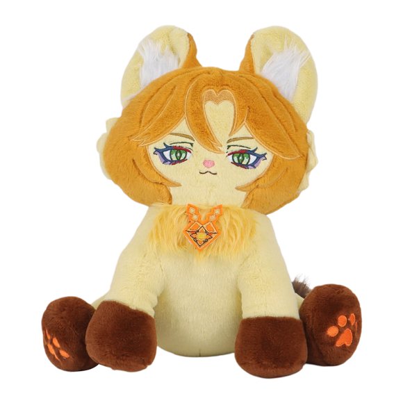 Genshin Diluc Ragnvindr Meow Doll Anime Figure Plushies Cute Soft Stuffed Animals For Cat Fans And Toys
