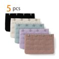 thumbnail image 2 of INSPIRE CHIC Women's 3 X 4 Hooks Bra Extender Extension Strap Bra Band Multi Color Multi-Color-4, 2 of 5