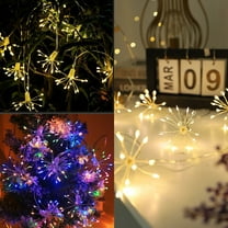 Christmas Decoration Light String, 5-Foot Indoor Outdoor Party Garland, Flexible Lighting for Photography Scenes, Festive Seasonal Accent, Easy-to-Hang, Brightens Home and Event Celebrations