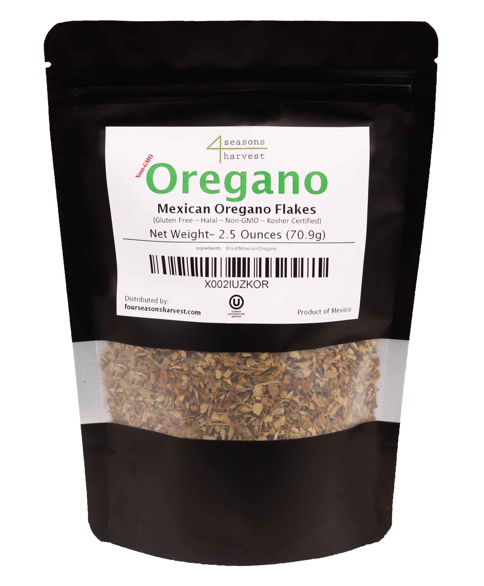 Four Seasons Harvest Mexican Oregano Flakes (NonGMO & Kosher Certified