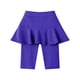 thumbnail image 2 of Odeerbi 4-11 Años Niñas Leggings Pantalones Cortos Con Falda Tutú Pantalones Cómodo Bike Shorts Yoga Suavidad Transpirable Lmitation Denim Skorts, 2 of 8