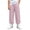 Purple, variant on HAOTAGS Kids Printed Elastic Waistband With Pockets Loose Pants (5-15) Outdoor Casual Nylon Spandex Trousers Khaki Size 9