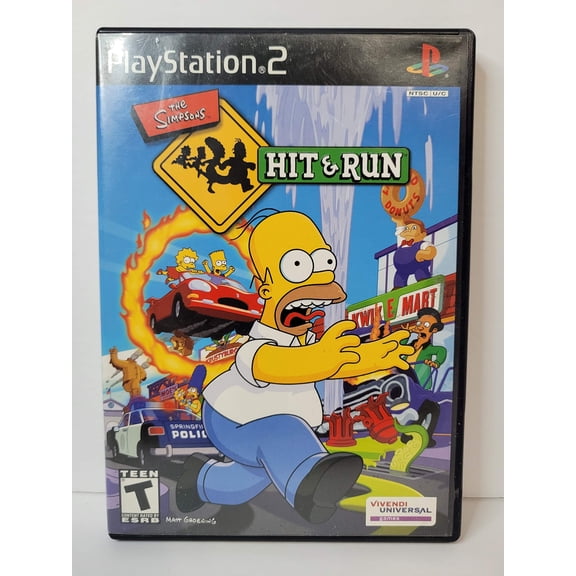 The Simpsons Hit & Run, Vivendi, PlayStation 2, [Physical], VIV72111