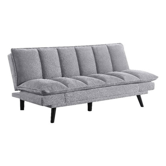 Laredo Upholstered Tufted Convertible Sofa Bed Grey