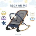 thumbnail image 2 of Dream on Me Rock with Me 2-in-1 Baby Rocker and Stationary Seat, 2 of 15