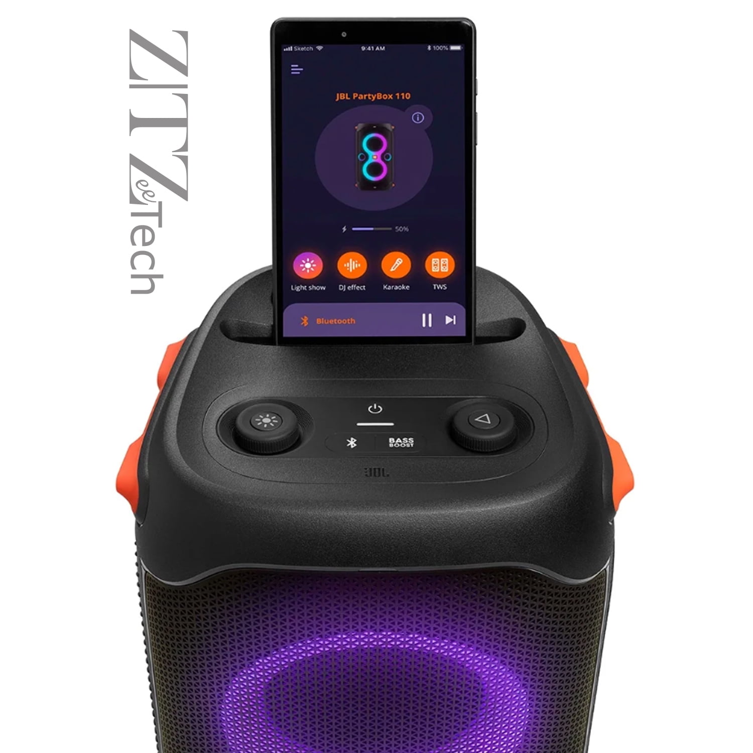 【新品未使用】JBL PARTYBOX 110 JBL Partybox 110 Speaker Portable Wireless Bluetooth Party