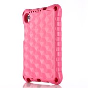 Rugged Case for Lenovo Tab M8 HD/Smart Tab M8/Tab M8 FHD, Kid Friendly Silicone Heavy Duty Case Cover for Lenovo M8 TB-8505F TB-8505X TB-8505FS TB-8705F TB-8705N 8 inch Tablet (Rose)