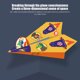 thumbnail image 4 of Niños 3d Aviones De Papel Aviones Juguetes Plegables Niños 3D Multicolor Aviones De Papel Aviones Juguetes Plegables Kindergarten Artesanía Aviones Juguetes Niños Regalos De ANGGREK Kids 3D Paper Airplane, 4 of 8