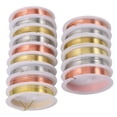 thumbnail image 4 of KAKOWELY tarnish proof copper wire 15 Rolls Jewelry Beading Wires Tarnish Resistant Copper Wires for Jewelry Making Crafting and DIY Projects Copper Wire Beading Ropes, 4 of 4