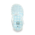 thumbnail image 2 of Wonder Nation Baby Girls Glitter Jelly Fisherman Sandal, 2 of 5